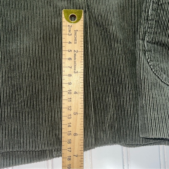 Guess Blazer Sports Jacket Corduroy Army Green Mens Size Medium Lined - Picture 8 of 10